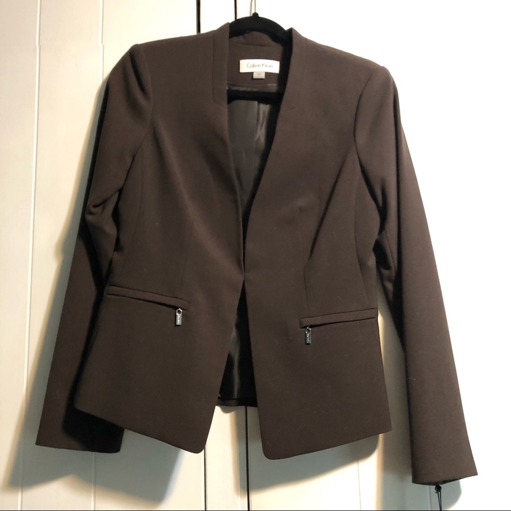 Calvin Klein Brown Blazer